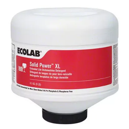 Picture of Solid Power® XL 9 lb. Machine Warewashing Dish Detergent (Case of 4)